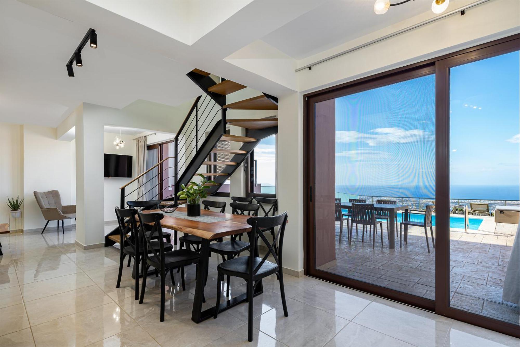 Mari Chania, With Private Ecologic Pool And Amazing View! Villaer Khania